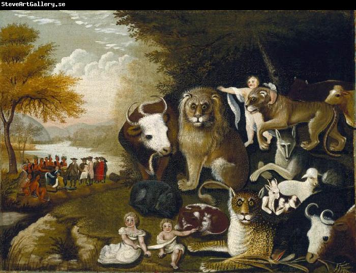 Edward Hicks The Peaceable Kingdom